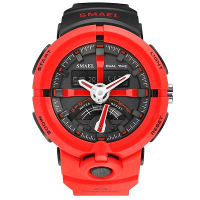 China Alarm sport digital watches for men low price, men's led analog-digital milatry watches for sale