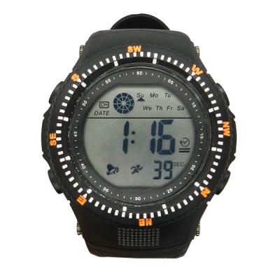 China Custom Alarm Mens Big Face Logo OEM LCD Display Wrist Watch, Sport for Men Waterproof Alarm Chronograph Digital Watches for sale