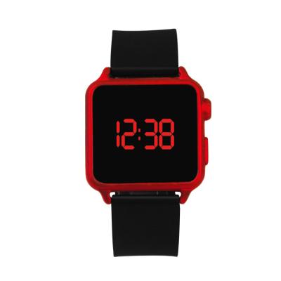 China 2017 Hot Sales Water Resistant Touch Screen Silicone LED Digital Sports Silicone Watch Te koop