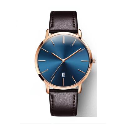 China 316L Stainless Steel Watch Case Couples Watch Water Resistant Leather Date Quartz Relogio Feminino Automatic Sapphire Glass Men Women for sale