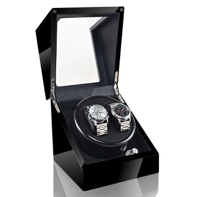 China US/EU/AU/UK High Gloss Finish Polished Finish Or Automatic Plug Watch Winder For Mechanical Watch Case Holder Display Boite Montre Caja De Reloj for sale