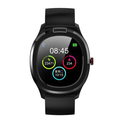 China Automatic Date Body Temperature Checker Heart Rate Monitor Smartwatch Thermometer Sports Band Smart Watch en venta