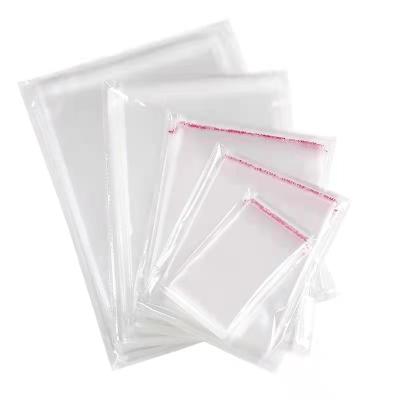 China Plastic Recyclable Custom Printing Transparent Sachet Garment Self Adhesive Packaging Bag for sale