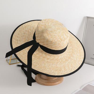 China Sun Protection Fashion Wholesale Beach Straw Hat Custom Panama Hats For Women And Men for sale