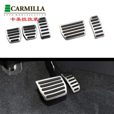 China Luxury Car Stainless Steel AT MT Accelerator Brake Pedals Fit For Volvo XC60 XC70 V60 V70 S40 S60 S80L C30 Accessories Parts for sale