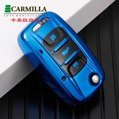 China Luxury Auto Key Shell Protector For Wuling HongGuang Macro Light S1 Baojun 730 Car Key Cover Case Bag 510 560 310 630 310W for sale