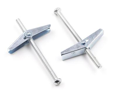 China Round Galvanized Combo Slotted Drive Round Head Toggle Bolts With Screws for sale