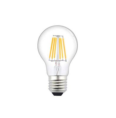 China Residential vintage edison smoke grass a60 a19 led bulb 12v 24v 36v filament bulb amber warmwhite 2200k a60 led for sale