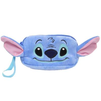 China Hot Selling Plush Toy Travel Double Bag Fashion Accessories Cartoon Star Baby Stitch Bag Ear Large for sale