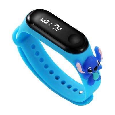 China Wholesale Automatic Cartoon Kids Dot Date Watch Electronic Children's LED Gifts Night Light Digital Watch for sale