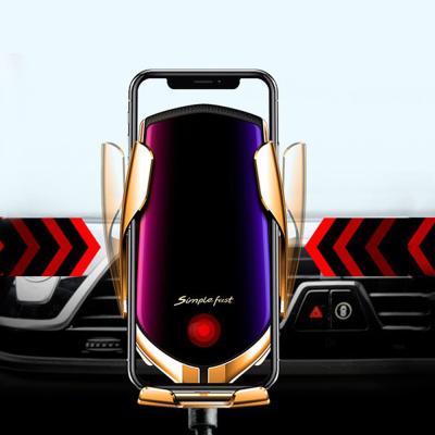 China Mobile Phone One Automatic Car Charger 15w Wireless Fast Charging for sale