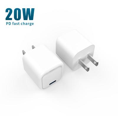 China 20W Mobile Phone PD Fast Charger For iPhone 12 for sale