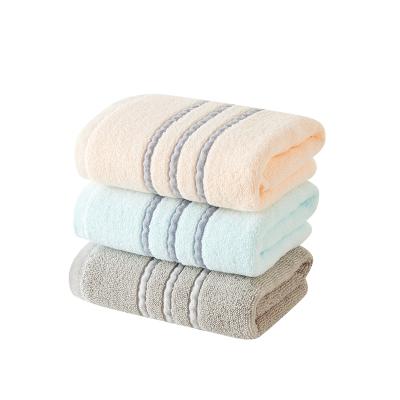 China 2021 Bamboo Towel Hemp Towel Beauty Biodegradable Organic Bath Towel Child Safe Bamboo Towel for sale