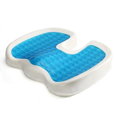 China Anti-Static Orthopedic Cushion, Gel And Memory Foam Seat Pad, Perfect For Office Chair, Car, Wheelchair for sale