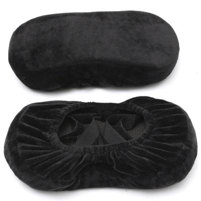 China Contemporary Wheelchair Armrest Pads Covers With Ergonomic Design And Soft Black Velboa For Any Office Chair for sale