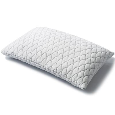 China Anti Dust Mites Shredded Hypoallergenic Memory Foam Bantal Bamboo Pillow With Washable Cooling Rayon Derived Bamboo Cover for sale