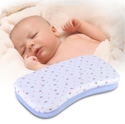 China Anti-Apnea Baby Crib Head Pillow with Natural Soft and Washable Cover and Safety for Your Baby for sale