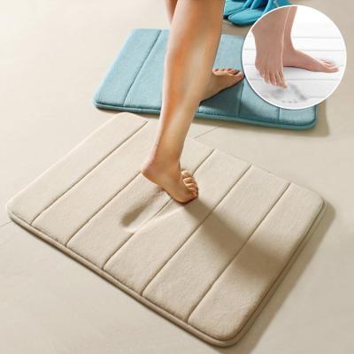 China Bath Anti-Decubitus Mat With Non-Slip Memory Foam Bottom, Soft And Comfortable, Easier To Dry For Bathroom for sale