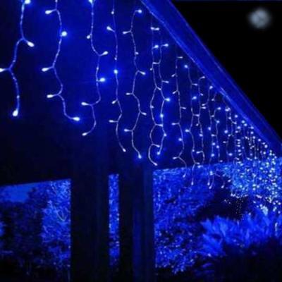 China String Led Curtain Decorative Icicle Light Fairy Fairy Light in Halloween Ramadan Christmas Festival LED Curtain Curtain Lamp Snow for sale