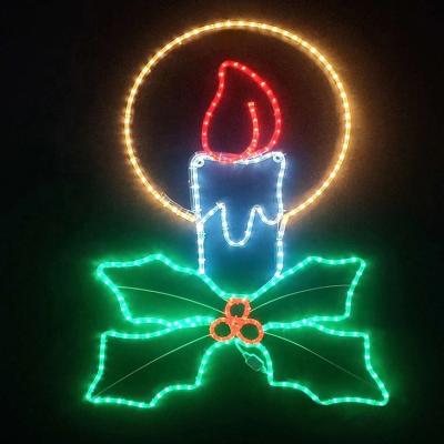 China Commercial Use Candle Shape LED Pattern Light For Box Transparent White Copper Battery Decoration Xmas Bag Decorative Christmas Cable String for sale