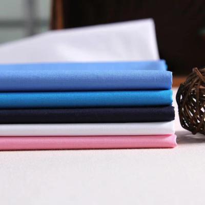 China Eco-friendly Sustainable NO MOQ 40s Clothing Fabric 100%cotton 133*72 Cotton Poplin Cotton Woven Shirting Fabric for sale