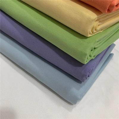 China Wholesale 16*12 Cotton Twill Fabric Washed 100% Cotton Fabric Heat-insulation Dyed Woven Fabric For Jacket for sale