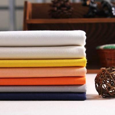 China Hot Selling 8oz 235GSM Whole Linen Fabric 100%cotton Viable For Bags Sofa for sale