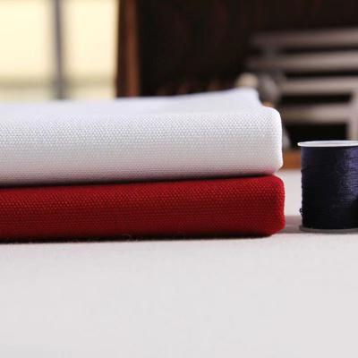 China Sustainable High Quality 100% Cotton 12oz Stock Lot Of Linen Fabric For Bags Clothes for sale