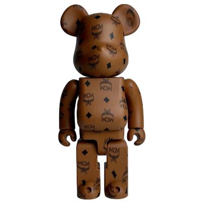 China TOY 28cm 400% Tide Brand TOY Brand Bearbrick MCM Bear Severe ABS Stock Number With Boxed for sale