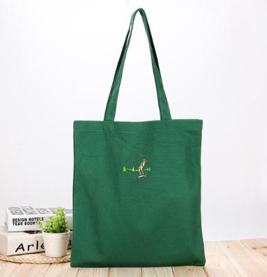 China 100% Eco Friendly Eco Friendly Logo Printed Canvas Shopping Tote Bags for sale