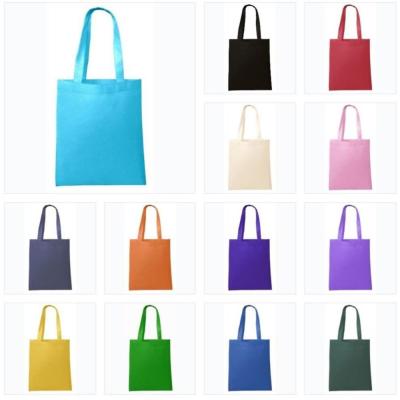 China 100% Eco-friendly PP Nonwoven Bright Colors Tote Bags For Promotions, Giveaway Favors for sale