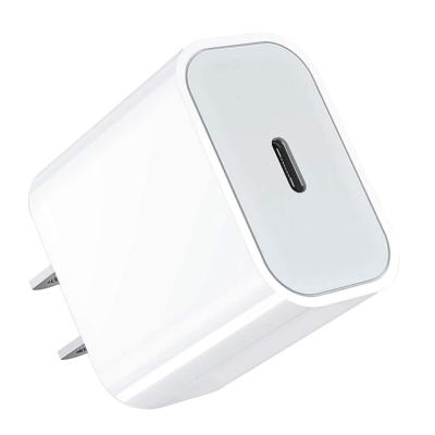 China 2020 New Technology Mobile Phone 2020 Usb Charger QC 3.0 QC 3.0 Fast Type C Type C Wall Adapter Charger for sale