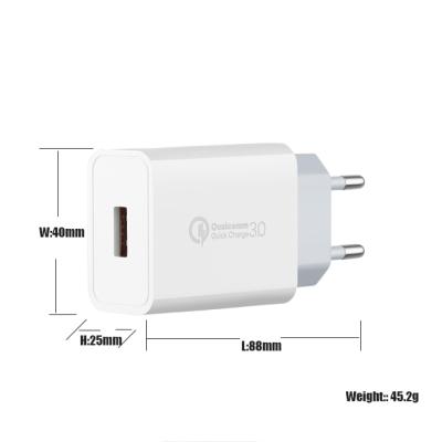 China QC 3.0 PD 18w Multi Charger Super Fast Usb Charger Universal Mobile Phone OEM Wall Travel Charger for sale