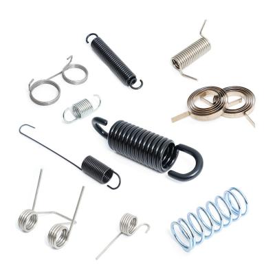 China Double Coil Wholesale OEM Stainless Steel Constant Force Spring Hook Tension Extension Compression Spring for sale