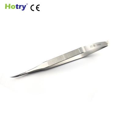 China Metal Scissors Micro Vascular Anastomosis Curved Microvascular Neurosurgery for sale