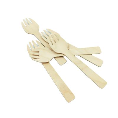 China Eco - Friendly Wooden Cutlery Set Tableware Kichen Ware Wooden Flatware Knife , Fork And Spoon for sale