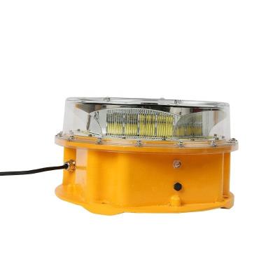 China HOT RED ICAO Aircraft PVC PVC Warning Light Intensity Aviation Obstruction Light Medium Type One Aviation Light For Tower for sale