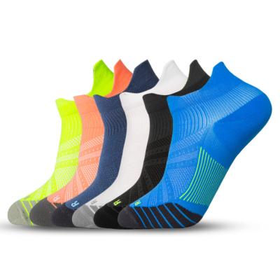 China Breathable Professional Man Women Cycling Triathlon Ankle Sports Compression Socks for sale