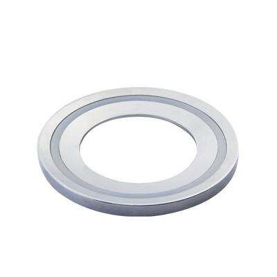 China Lower Basin Auto Glass Fixing Ring For Vessel Sink Chrome Mount Support Drain Spacer for sale