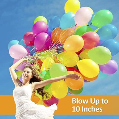 China Gift Toy Latex Balloons 10Inch Solid Color Matte Round Shaped Balloons Factory Wholesale for sale