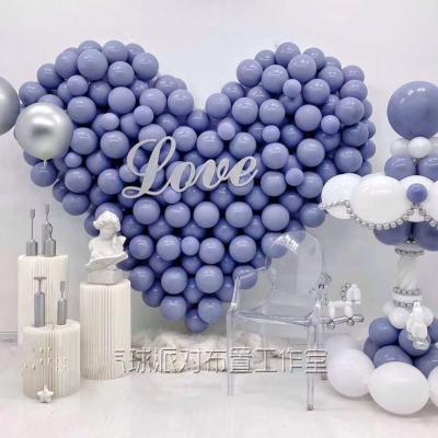 China Gift Toy 5inch Top Gray Vintage Latex Balloons For Baby Shower Graduation Birthday Party Decoration for sale