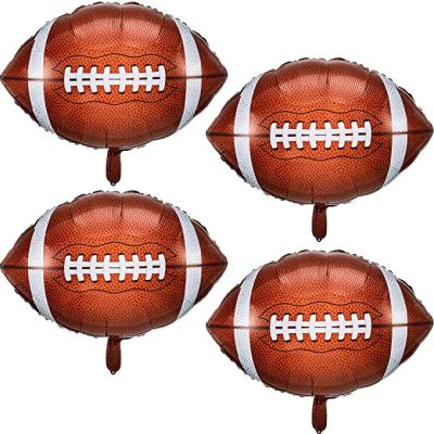 China Gift Toy Rugby Balloons Party Decoration Sports - Themed Party Supplies Wholesale for sale