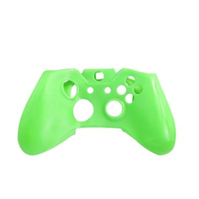 China Wholesale Silica Gel Solid Color Gamepad Grip Skin Protector Soft Rubber Cover For Xbox One Controller Silicone Case for sale