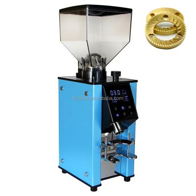 China New Design Hotel Coffee Grinder Italian Espresso Coffee Grinder 64mm Automatic Commercial Apartment Burr Coffee Grinder for sale