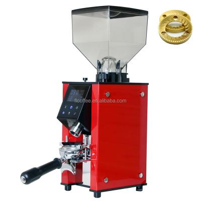 China Hotel Hot Sale ITALIAN TITANIC FLAT Coffee Grinder Electrical Coffee Grinder Commercial for sale