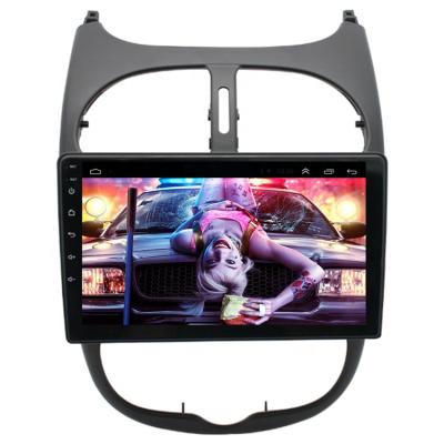 China GPS Android Touch Screen Car Radio Multimedia Stereo VCR with GPS Navigation for Peugeot 206 Citroen C2 for sale