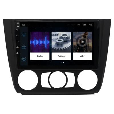 China 9 inch big screen Android car radio stereo GPS player with GPS navigation for BMW 1 series e87 e88 e82 e81 i20 for sale