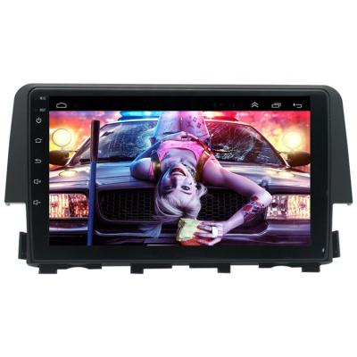 China Android GPS Touch Screen Car Radio Multimedia VCR Stereo With GPS Navigation For Honda Civic 10 FC FK 2015 - 2020 for sale