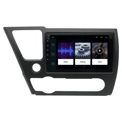 China Android GPS Touch Screen Car Radio Multimedia VCR Stereo with GPS Navigation for Honda Civic 9 2013 - 2016 for sale