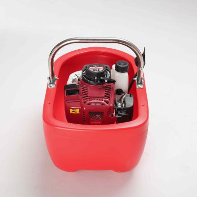 China Agriculture Planting China 4 Strokr GX-35 Gasoline Water Pump Mini Irrigation Power Gasoline Boat Motor Floating Pump for sale